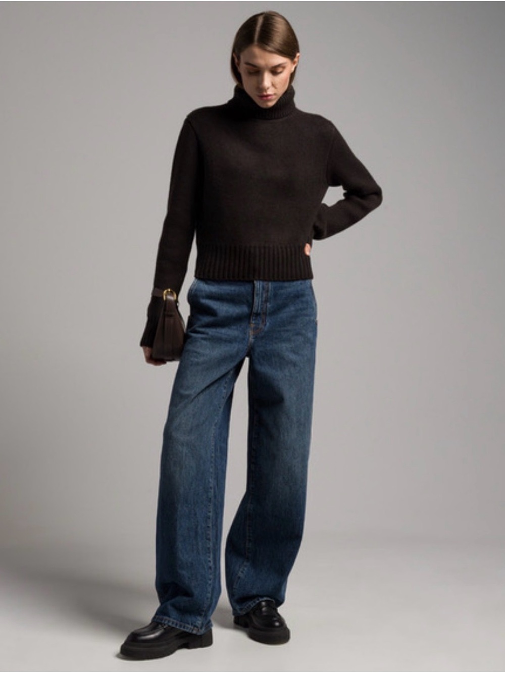 Sz27 KHAITE Bacall Wide-Leg Jeans